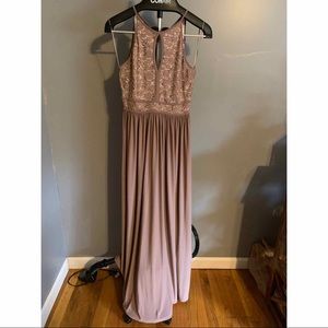 Floor length formal dress